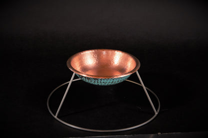 The Copper Verdigris Oyster Tray