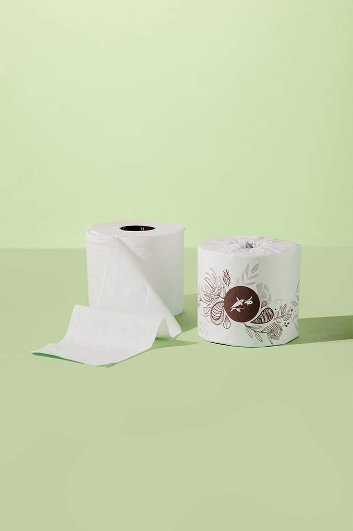 Caretta - 100% Recycled 2-Ply Toilet Paper