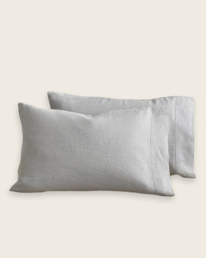 Stonewashed Linen Pillowcases
