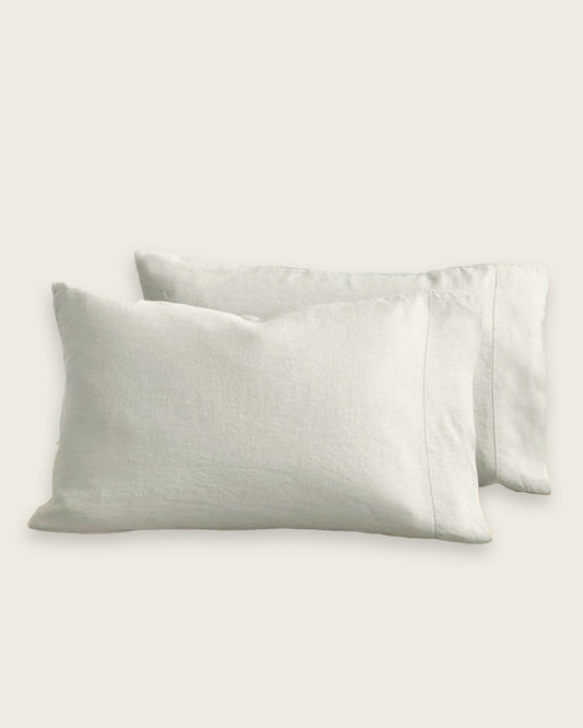 Stonewashed Linen Pillowcases