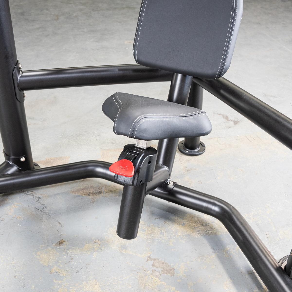 Power Leverage V2 Decline Chest Press - Muscle D Fitness