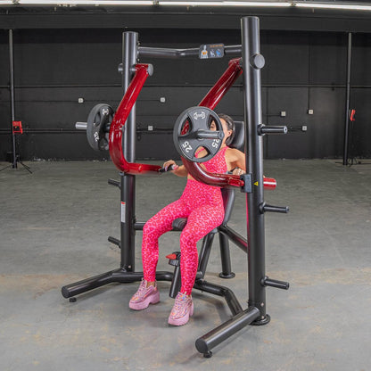 Power Leverage V2 Decline Chest Press - Muscle D Fitness