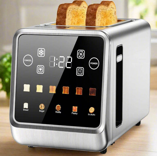 Stainless Steel Smart Digital Toaster