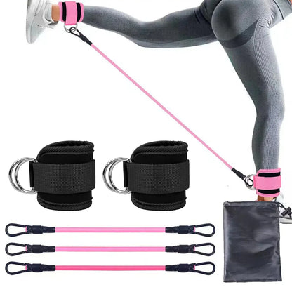 Strengthen Your Legs with Ankle Strap Resistance Bands