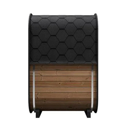 SaunaLife Model CL3G Cube-Series Outdoor Home Sauna Kit | 2 Persons