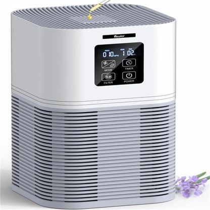 2 in 1 Air Purifier H13 HEPA with Aromatherapy for Allergies Pets Odor
