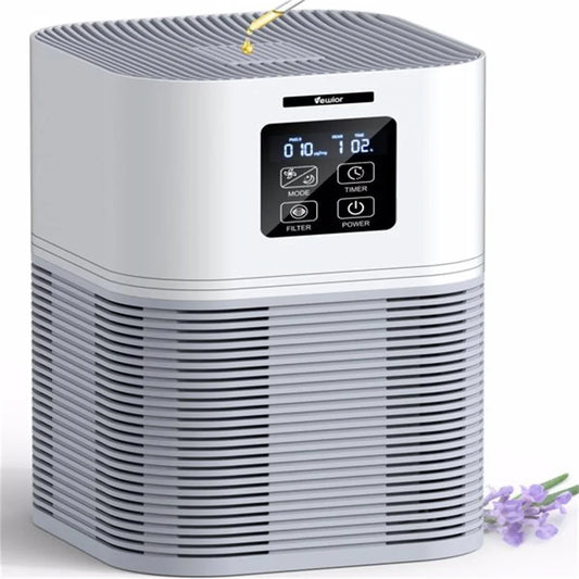 2 in 1 Air Purifier H13 HEPA with Aromatherapy for Allergies Pets Odor