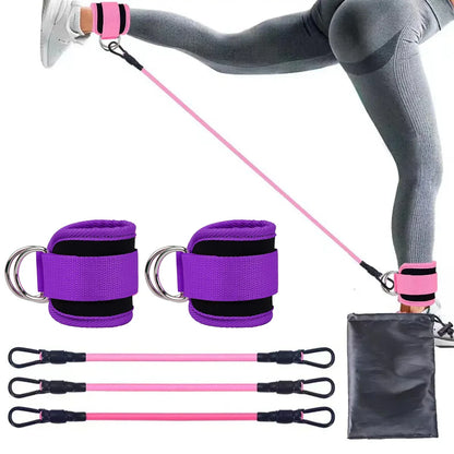 Strengthen Your Legs with Ankle Strap Resistance Bands