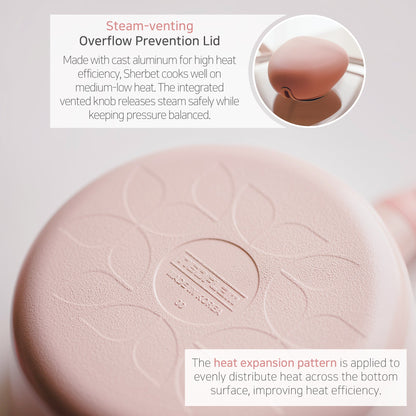 Retro Sherbet 9" Stock Pot