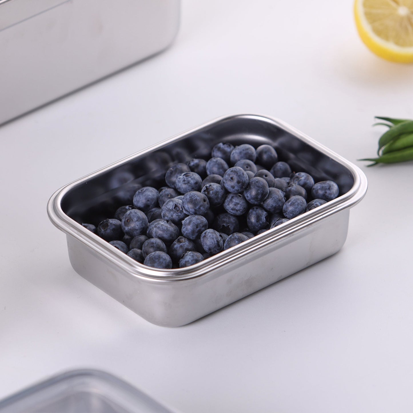 Stainless Steel Rectangular Food Container