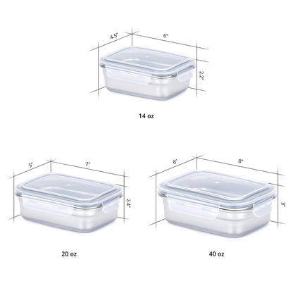 Stainless Steel Rectangular Food Container