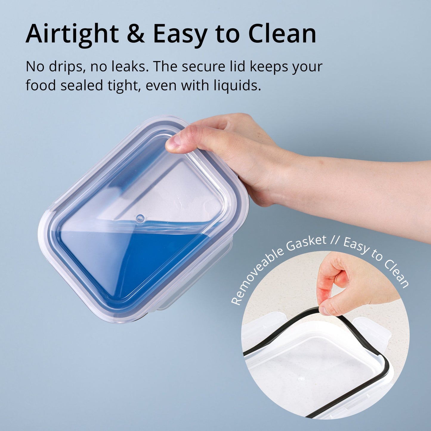 Stainless Steel Rectangular Food Container