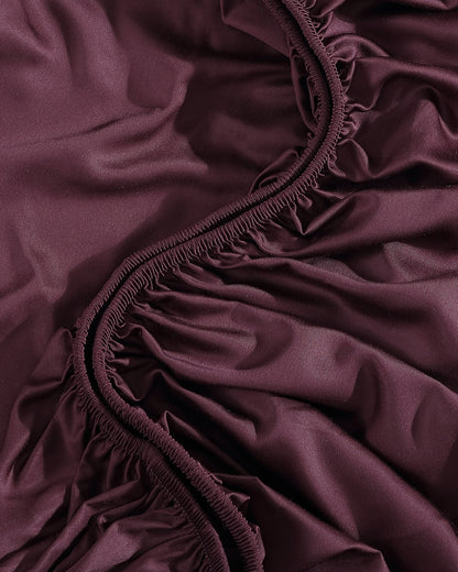 Premium Bamboo Viscose Fitted Sheet Set