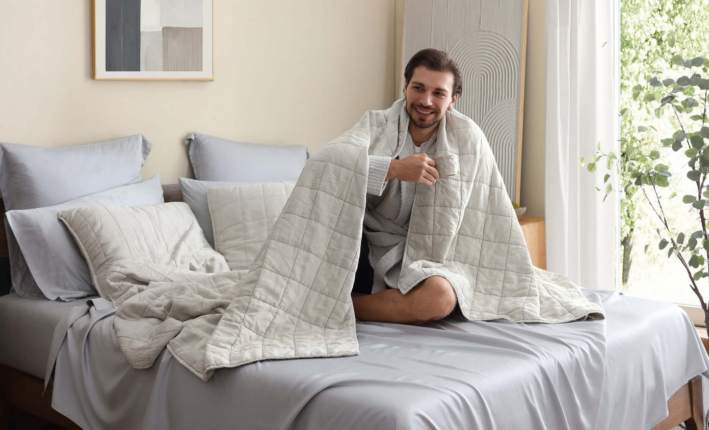 Stonewashed Lyocell Sham Set | Last Chance