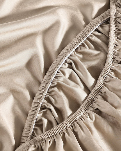 Premium Bamboo Viscose Fitted Sheet Set