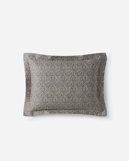 Silky Lyocell Leopard Print Sham Set