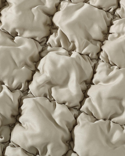 Silky Lyocell Puff Comforter