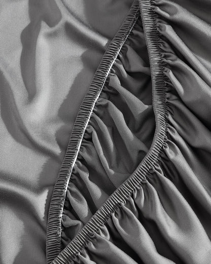 Premium Bamboo Viscose Fitted Sheet Set