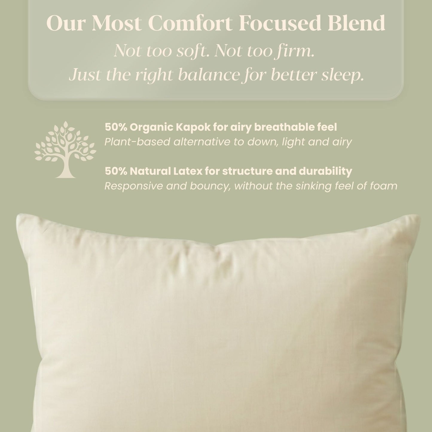 The Organic Snooze Kloud Pillow