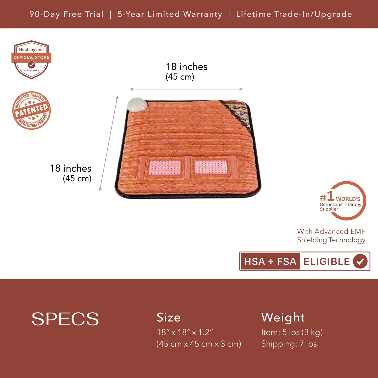 TAO Series | PEMF Far Infrared Heating Mats