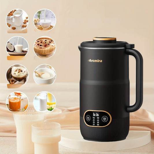 8-in-1 Nut Milk Maker Machine – 35oz Soy, Almond, Oat, Plant-Based Milk Maker