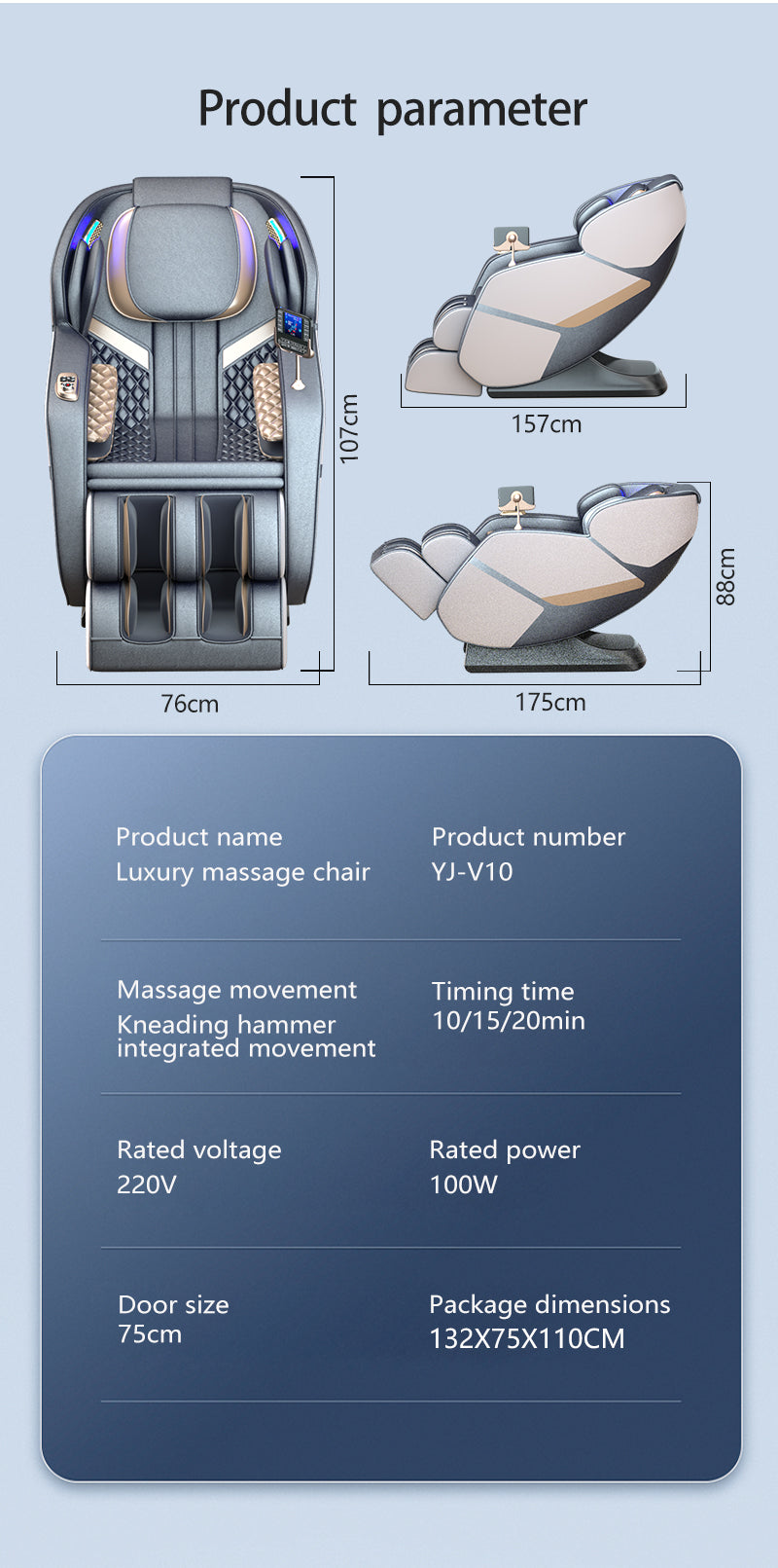 Vitality Massage Chair V10