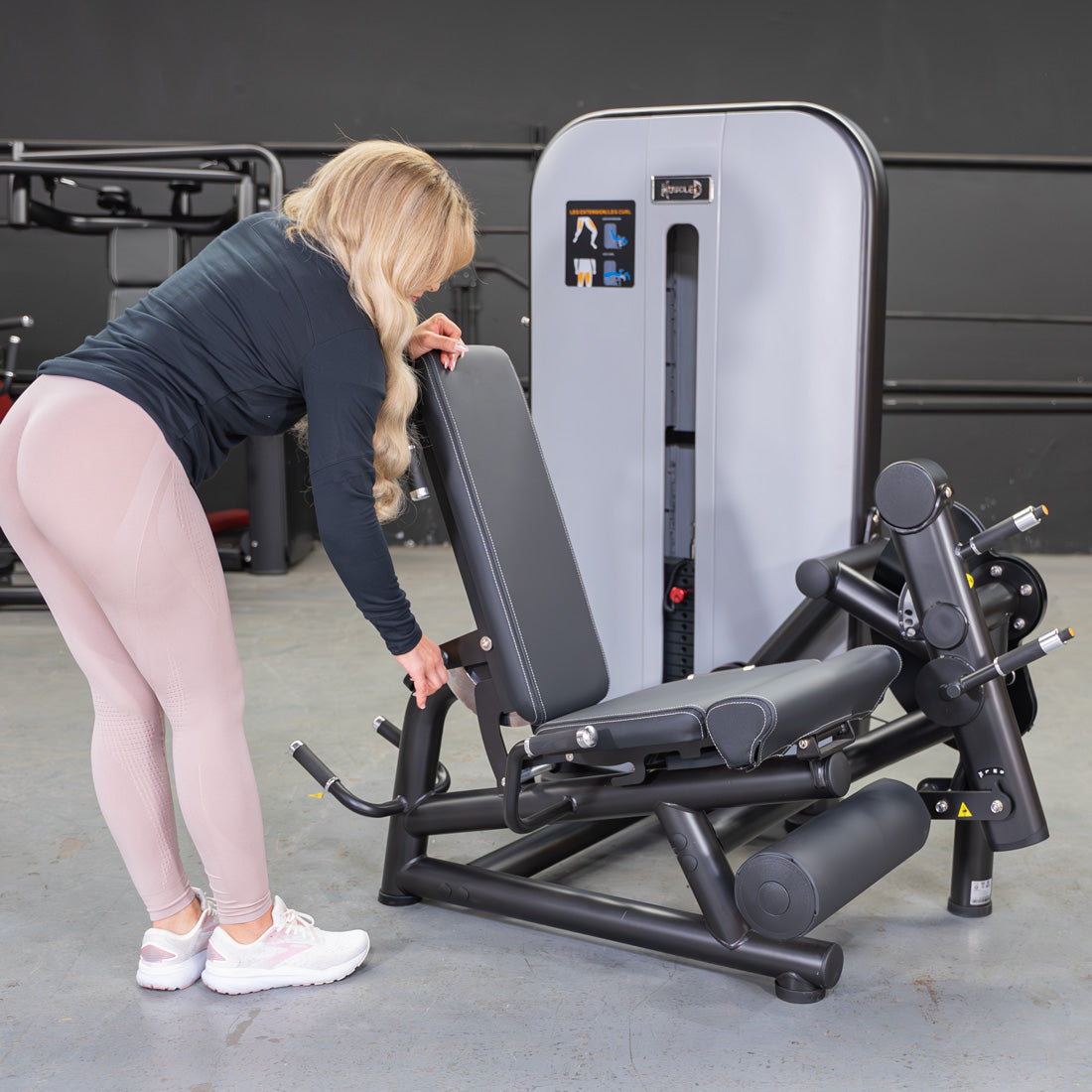 Vogue Leg Extension Curl Combo | Commercial Gym Equipment | Muscle D