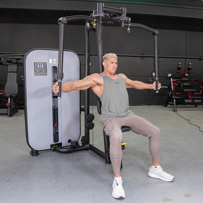 Vogue Pec Deck Rear Delt Machine | Muscle D Fitness Commercial Gym