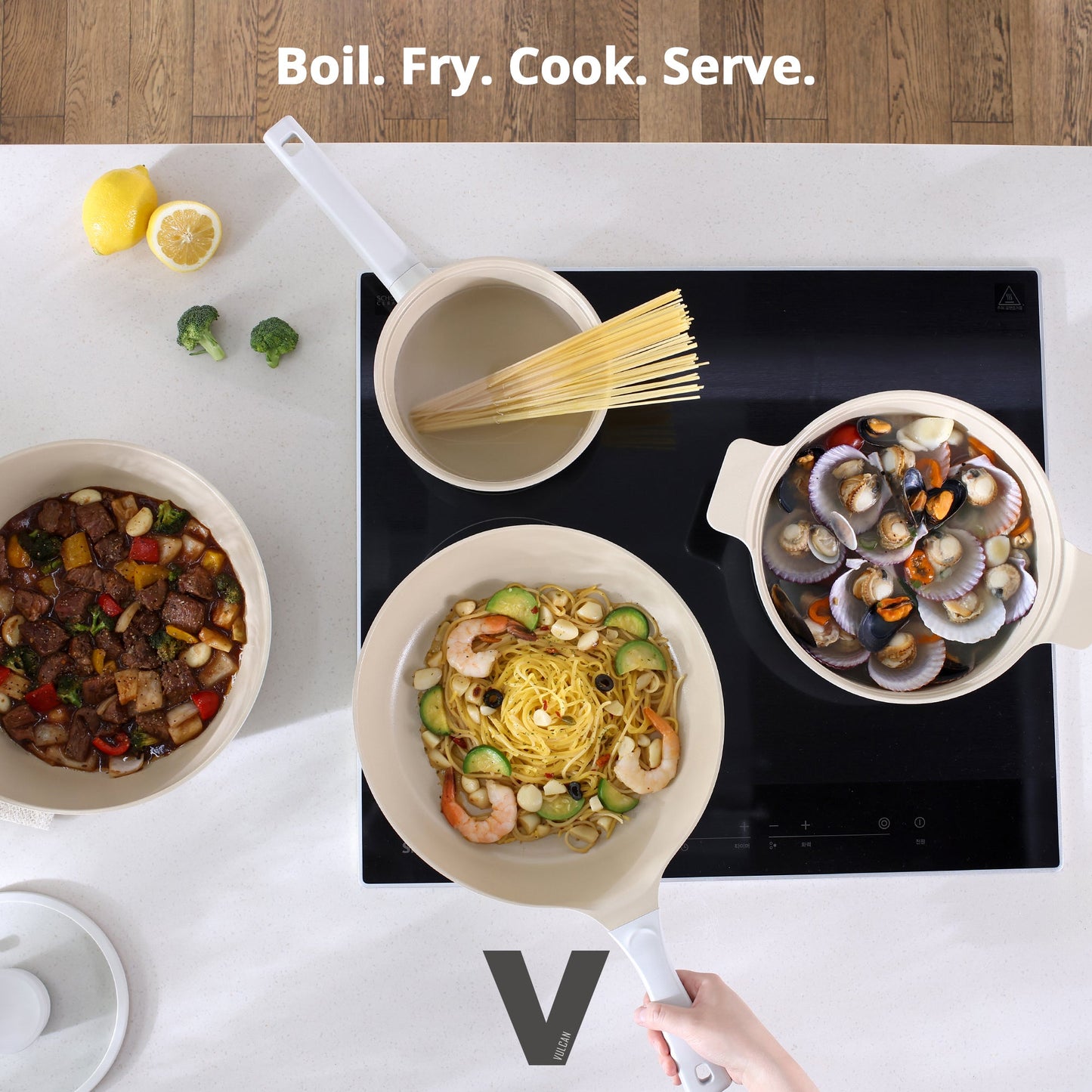 Vulcan Ivory 11" Fry Pan