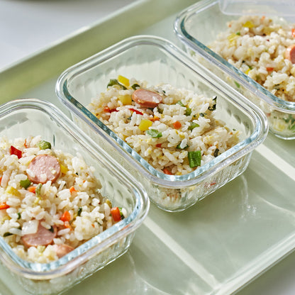 Wavy Rectangle Food Storage