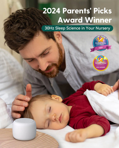 Babelio Pocket Mini White Noise Machine For Sleep & Relaxation