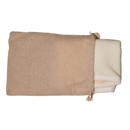 Organic Pure Castor Oil + Cloth Pack Bundle