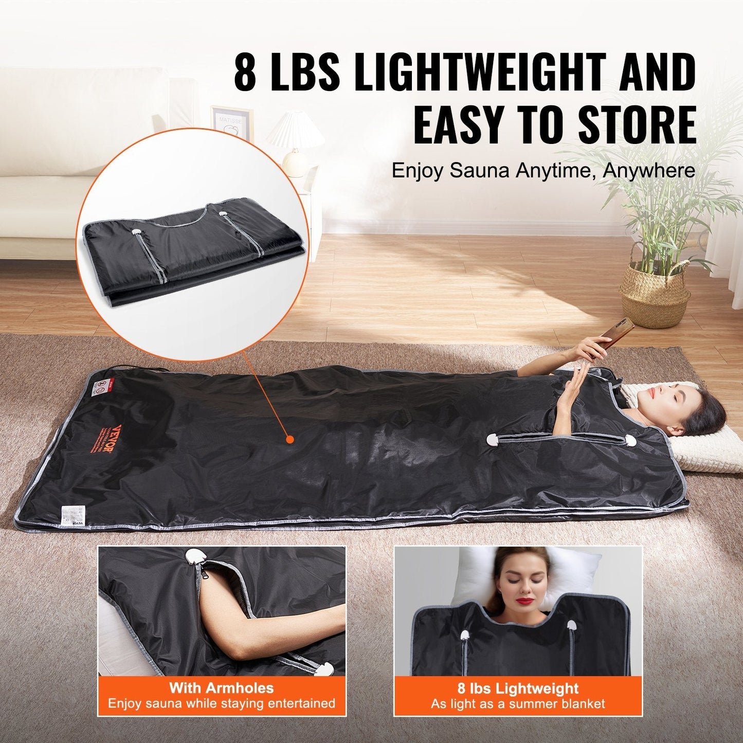 Portable Far Infrared Sauna Blanket