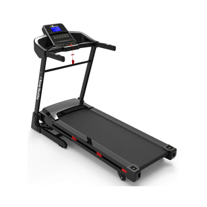 Rovix Compact 3.5HP Foldable Electric Treadmill With Bluetooth, LCD Display & 12 Pre-Set Running Programs