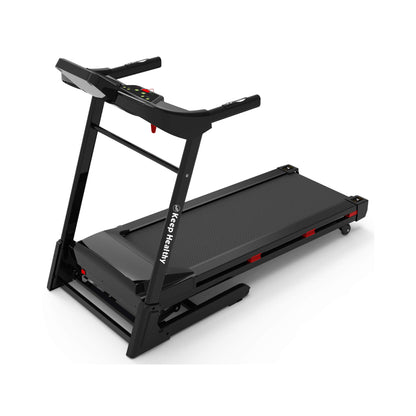 Rovix Compact 3.5HP Foldable Electric Treadmill With Bluetooth, LCD Display & 12 Pre-Set Running Programs