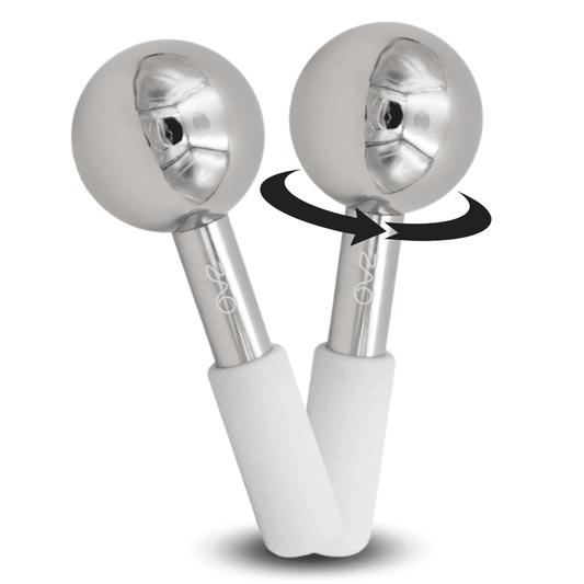 ZAQ Icy Steel Cryo Ice Globes: Ultimate Facial Cryotherapy Tool