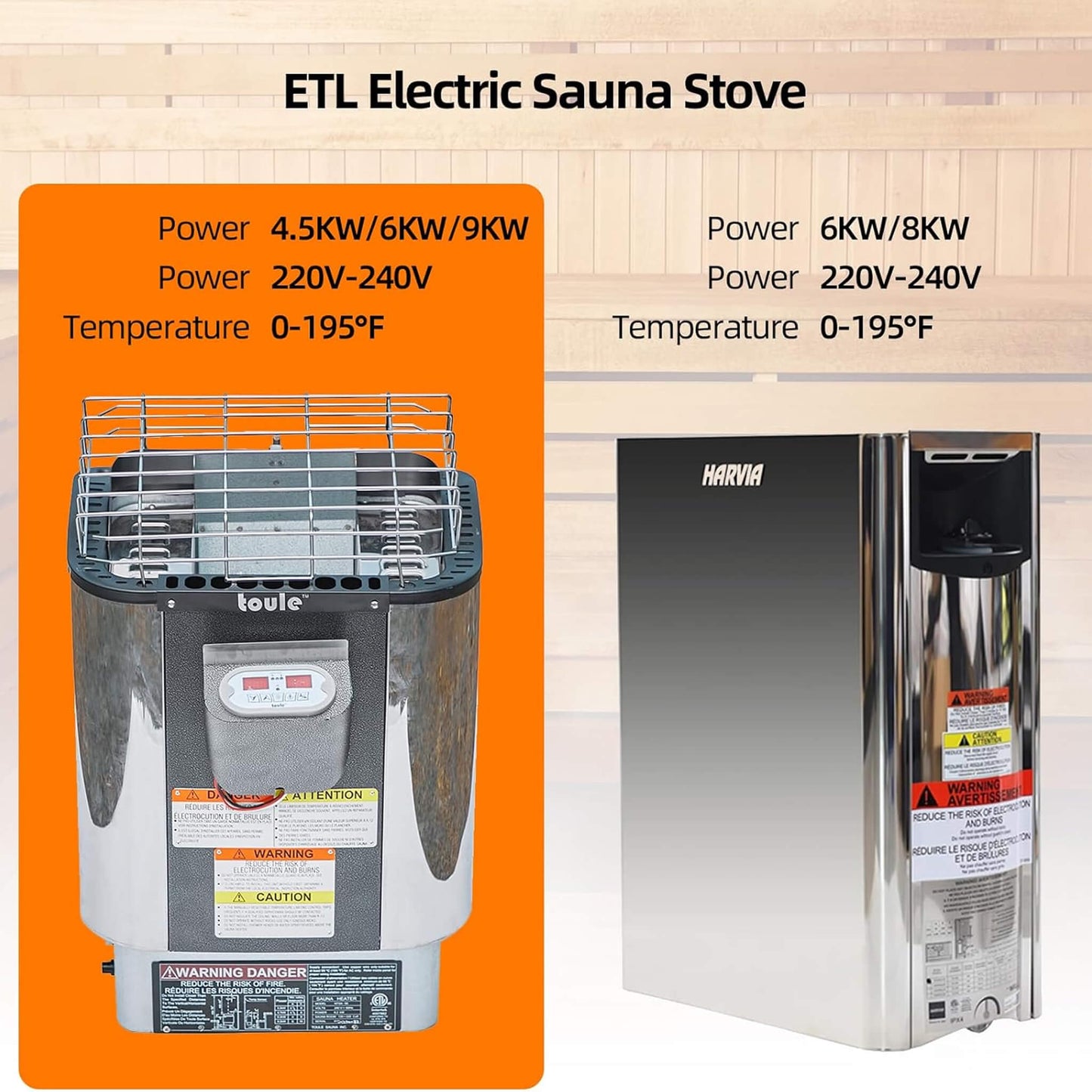 Custom 8-Person Luxury Spruce Outdoor Steam Sauna With Heater And Stones