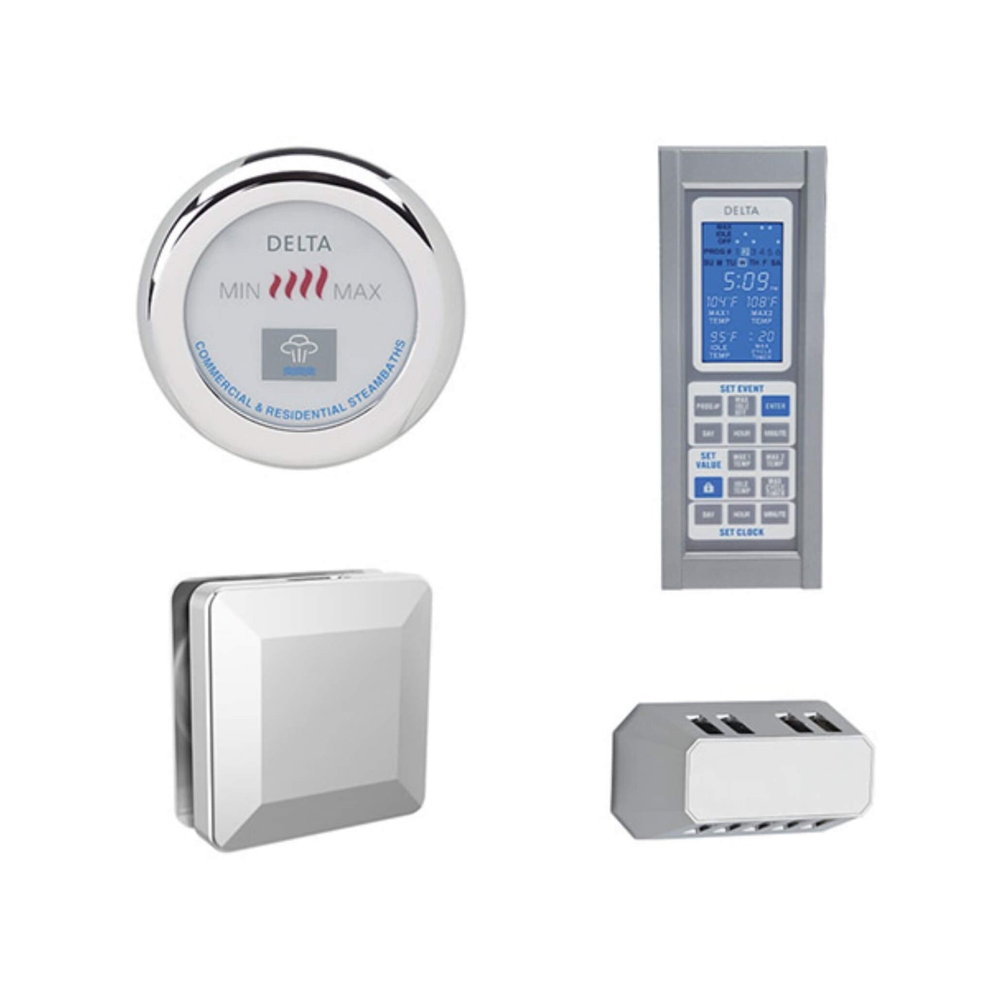 Delta 36KW Commercial Steam Generator Boiler Package With Control & Steamhead