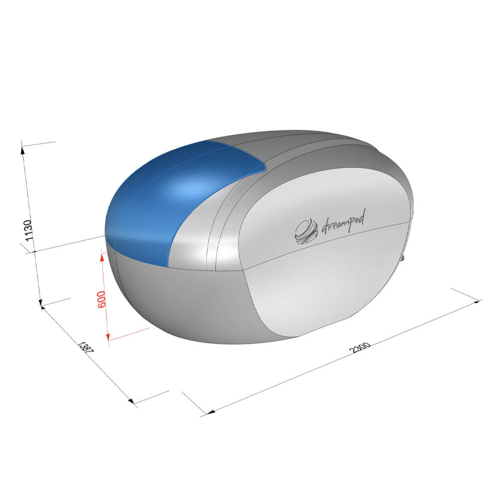 Dreampod Home Float Plus Premium Fiberglass Floatation Tank