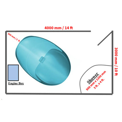 Dreampod V2 Commercial Home Flotation Sensory Isolation Tank Pod Spa