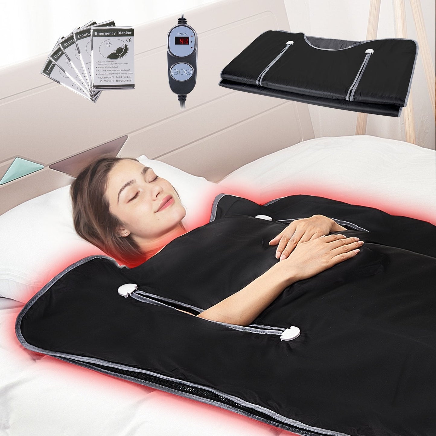 Portable Far Infrared Sauna Blanket