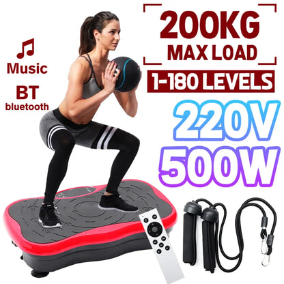 Exercise Fitness Vibration Machine Trainer Plate Platform - Full Body Workout