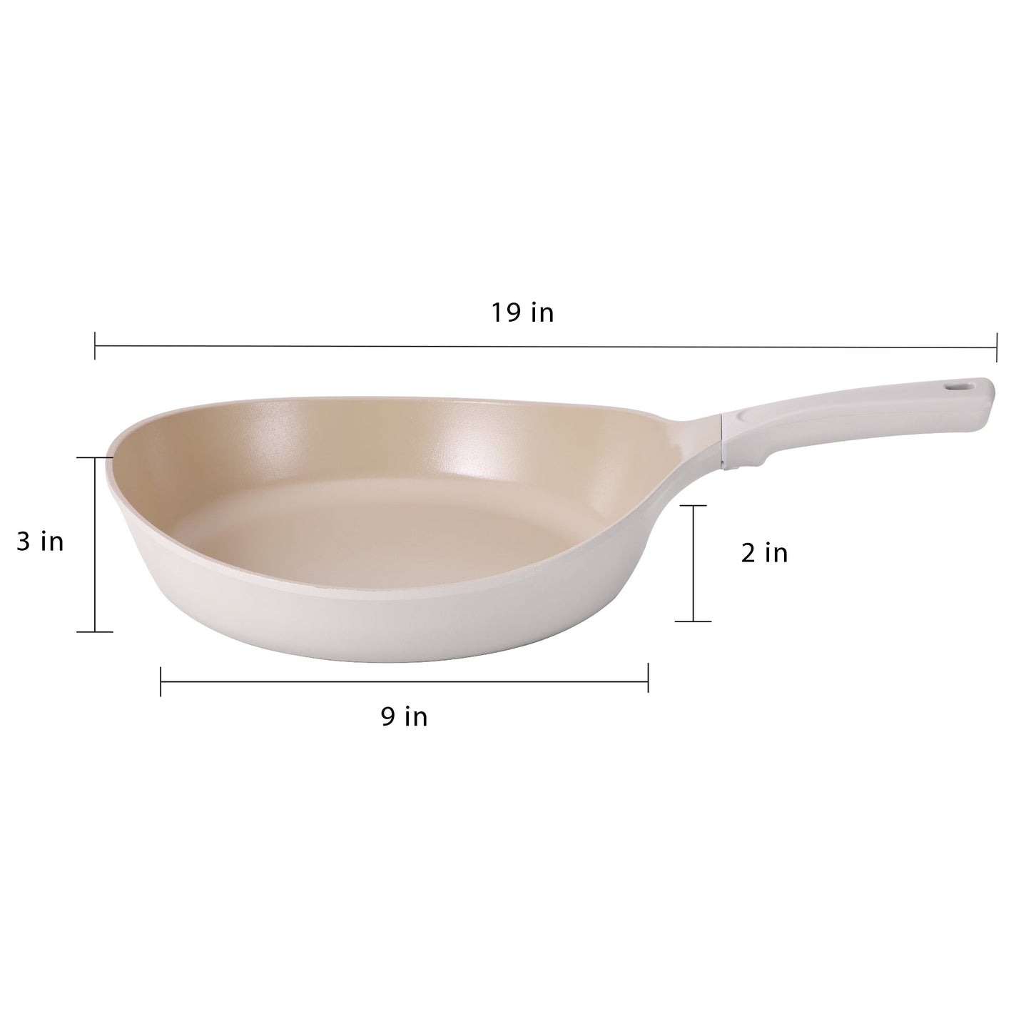 Vulcan Ivory 11" Fry Pan