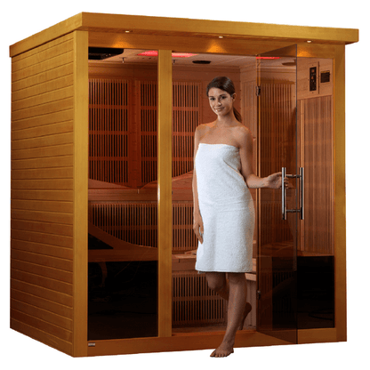 Dynamic "Monaco" 6 Person Ultra Low EMF Far IR Sauna