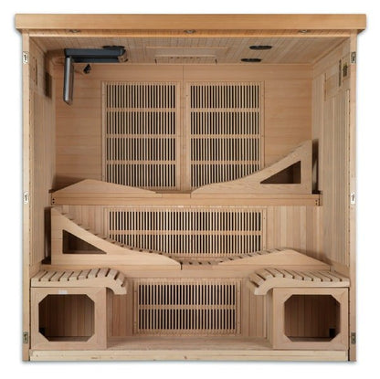 Dynamic "Monaco" 6 Person Ultra Low EMF Far IR Sauna