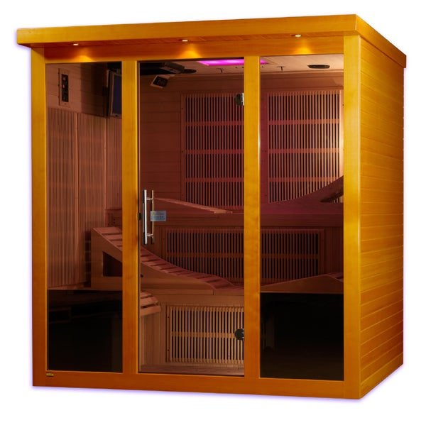 Dynamic "Monaco" 6 Person Ultra Low EMF Far IR Sauna