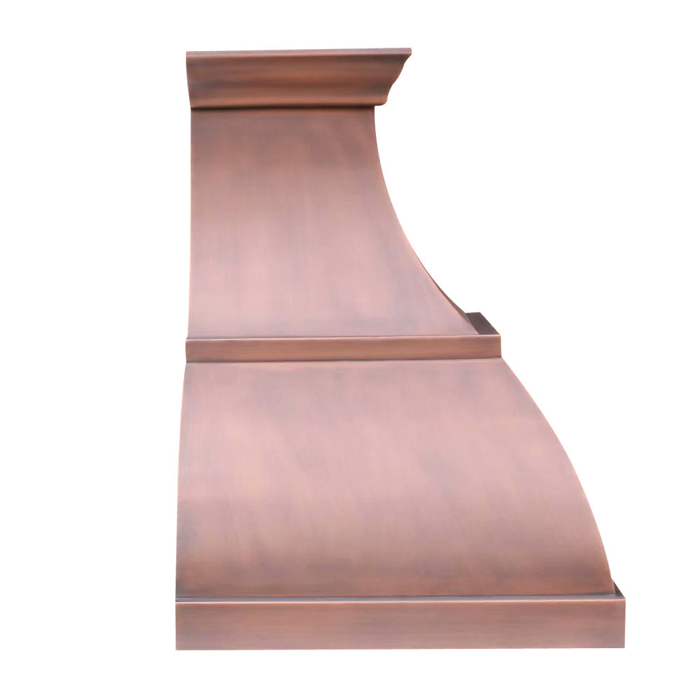 Akicon Custom Handcrafted Copper Range Hood - AKH751BS-C