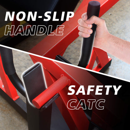 Rovix Heavy-Duty High Strength Steel Hip Thruster With Non-Slip Handles And Comfortable Foam Paddings (SAK92581)