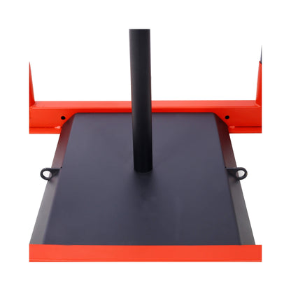 Rovix Heavy-Duty Iron Weight Strength Fitness Training Sled For Muscle Building (SAK36721)