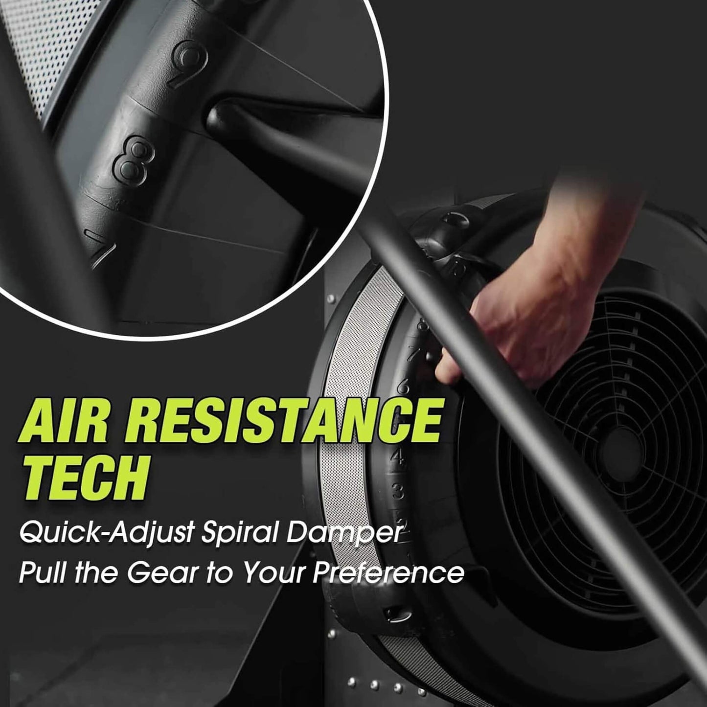 Rovix Premium Indoor Aerobic Ski Glider Training Exercise Gym Machine